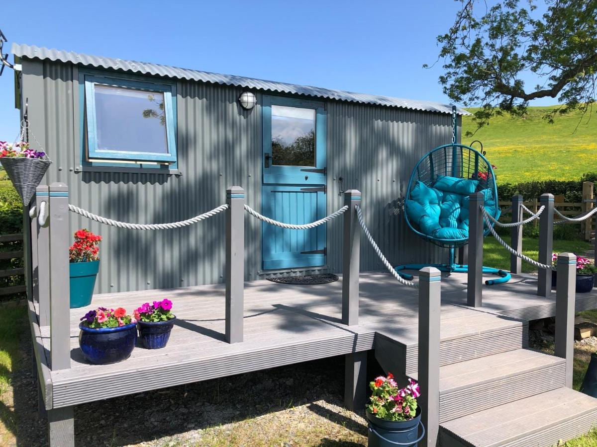 The Peacock Shepherds Hut At Hafoty Boeth Corwen Eksteriør bilde