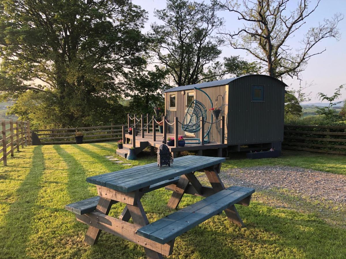 The Peacock Shepherds Hut At Hafoty Boeth Corwen Eksteriør bilde