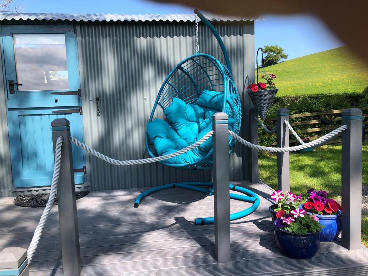 The Peacock Shepherds Hut At Hafoty Boeth Corwen Eksteriør bilde