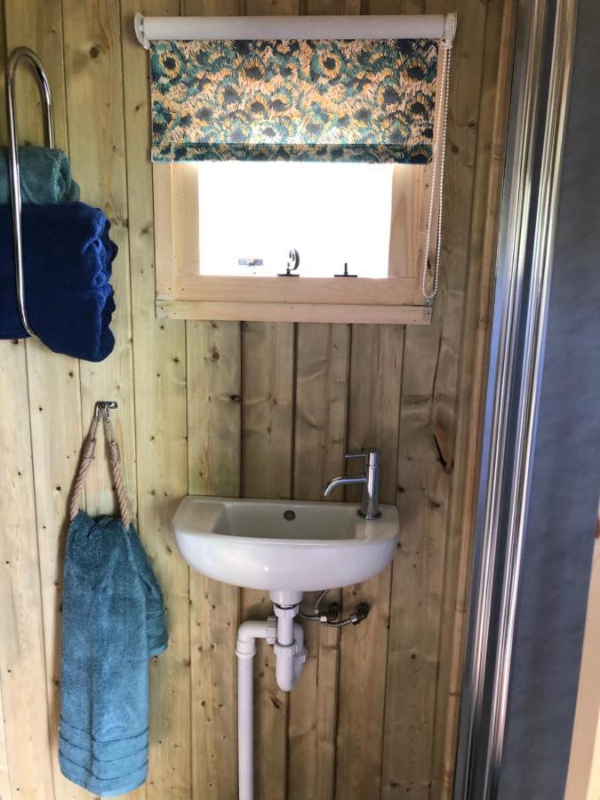 The Peacock Shepherds Hut At Hafoty Boeth Corwen Eksteriør bilde